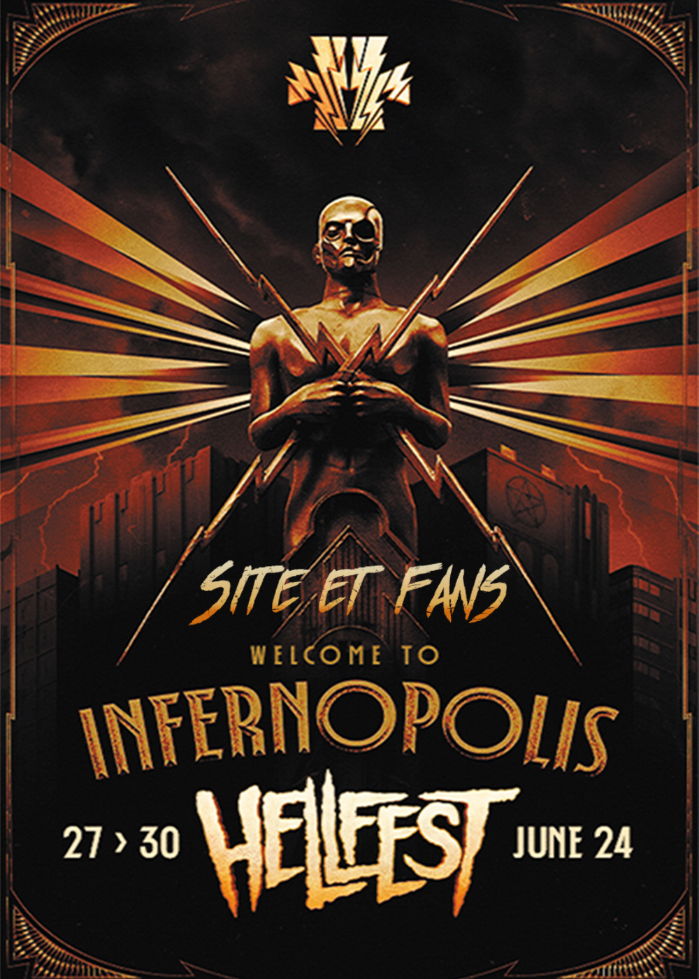 Hellfest 2024 - Site et Fans